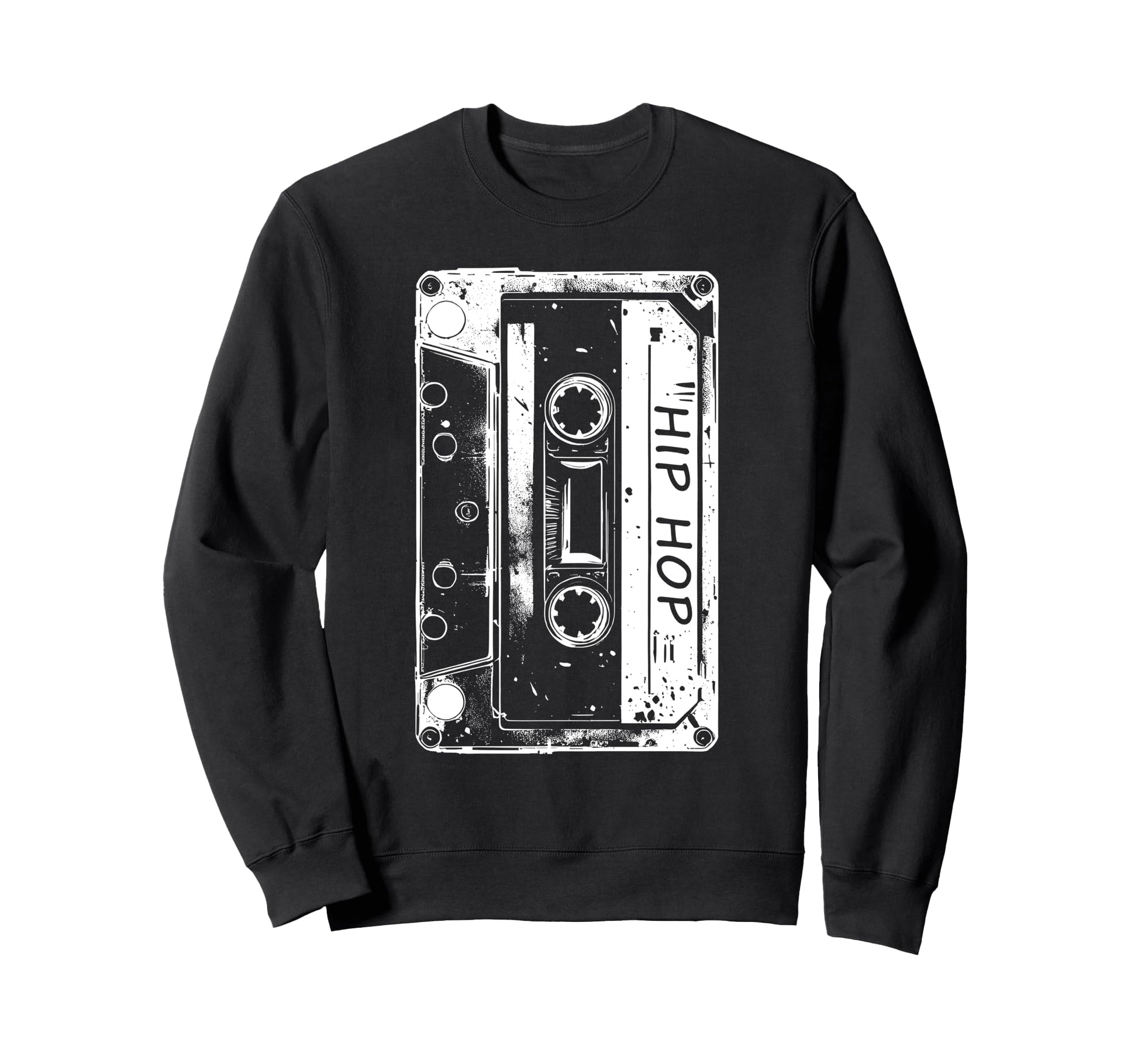Cassette Tape Hip Hop 80S 90S Sweatshirt - Custom Art Print for Adults - T-Shirt, Sweatshirt, Hoodie