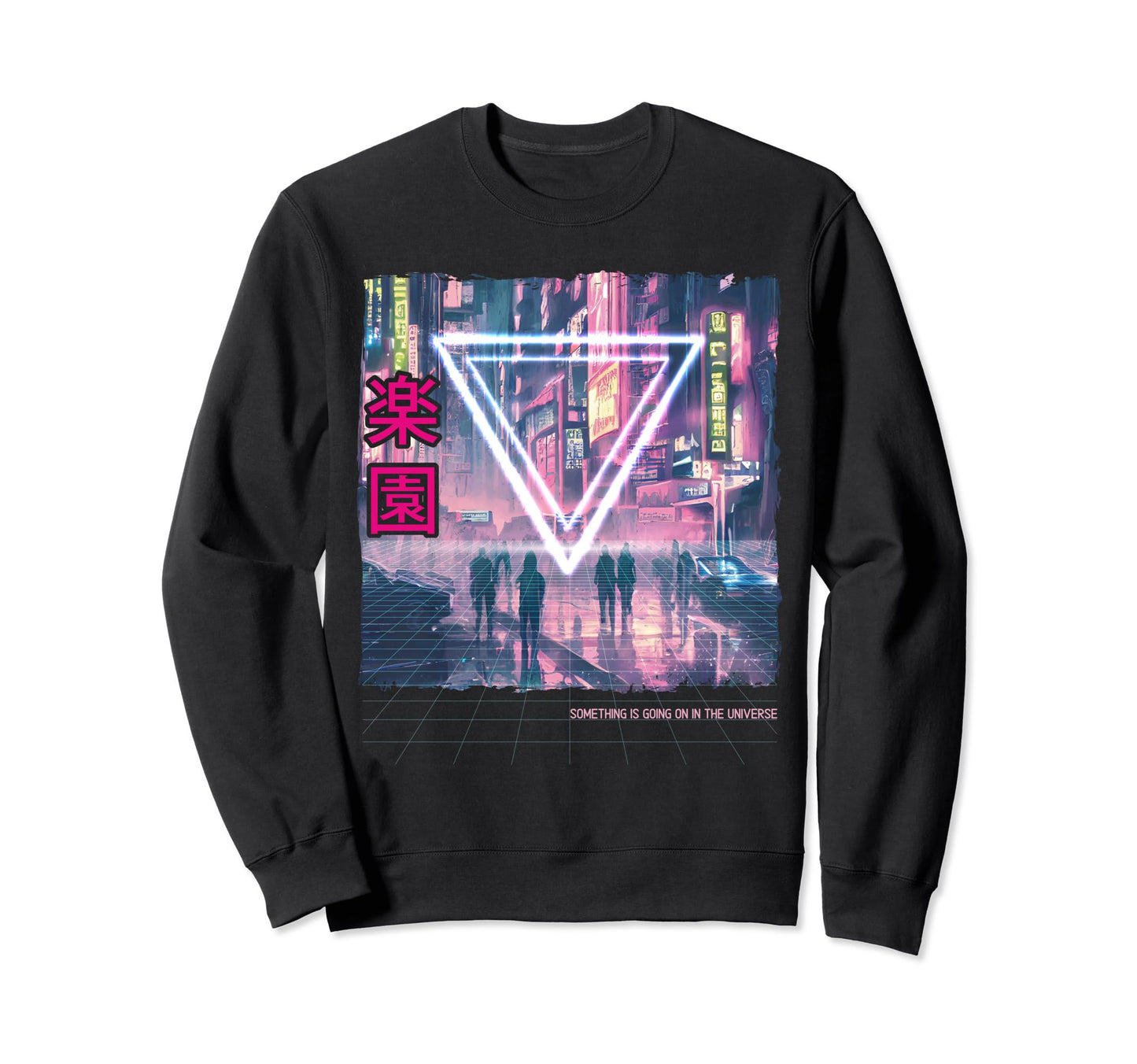 Cyberpunks Vaporwave Tokyo Soft Sweatshirt - Minimalist Print Men Women - T-Shirt, Sweatshirt, Hoodie