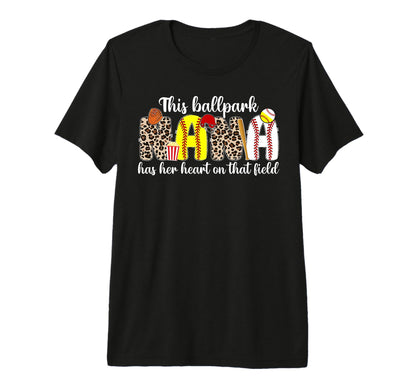 Ballpark Nana Proud Baseball T-Shirt - Aesthetic Graphic for Adults - T-Shirt, Sweatshirt, Hoodie