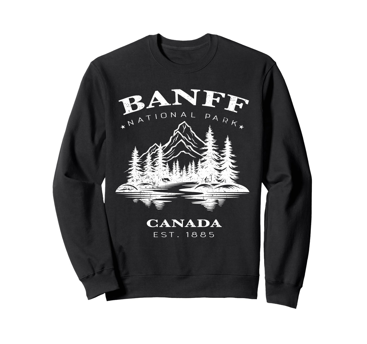 Banff National Park Canada Sweatshirt - Streetwear Style Men Women - T-Shirt, Sweatshirt, Hoodie