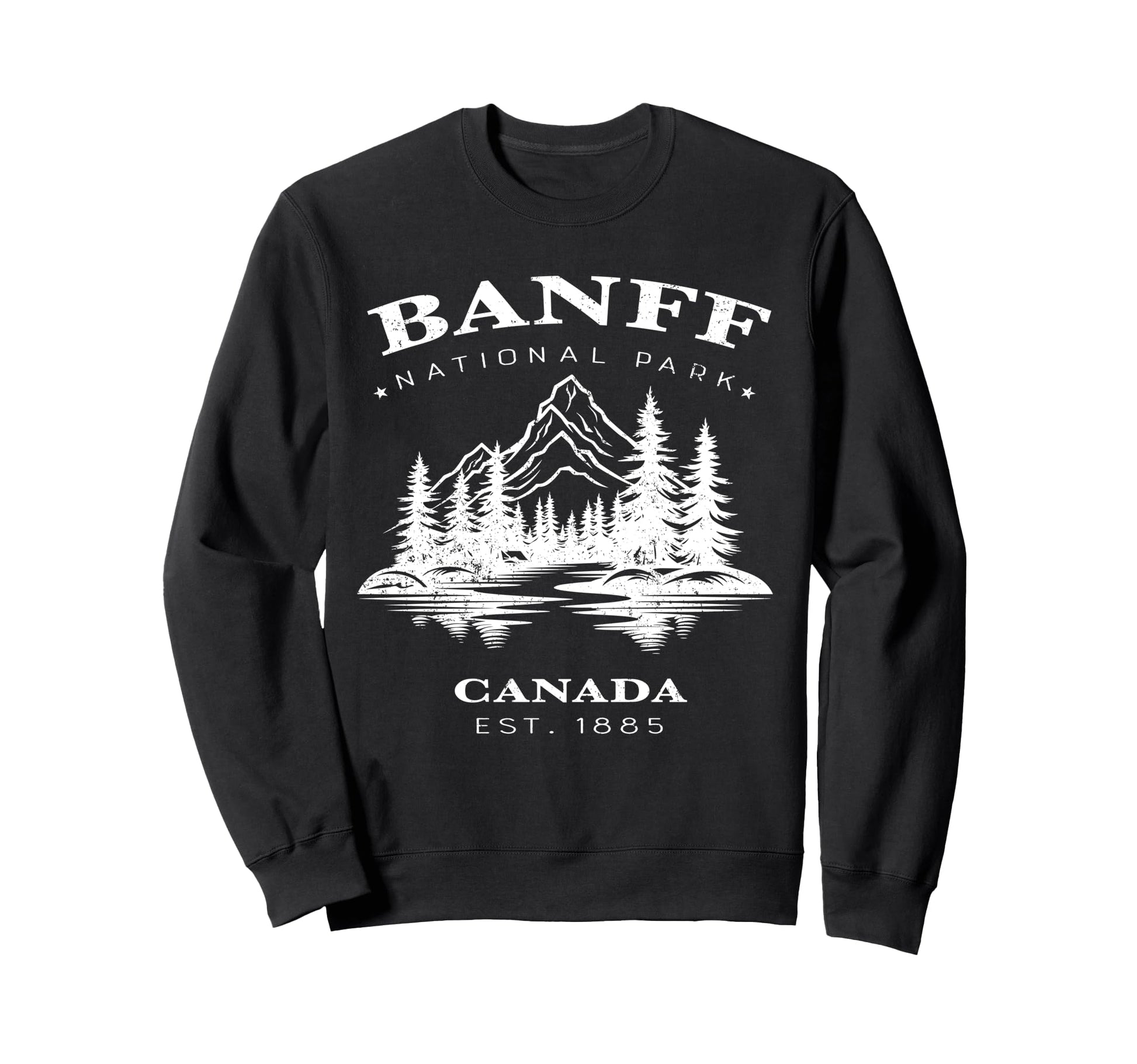 Banff National Park Canada Sweatshirt - Streetwear Style Men Women - T-Shirt, Sweatshirt, Hoodie
