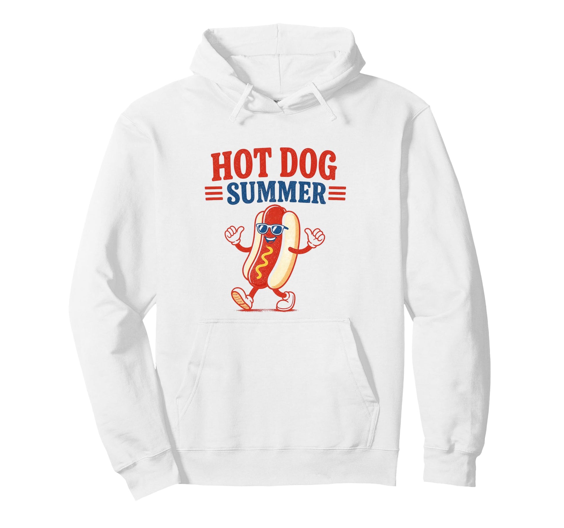 Hot Dog Summer 4Th July Bbq Grill Daddy Hoodie - Trendy Graphic Men Women - T-Shirt, Sweatshirt, Hoodie
