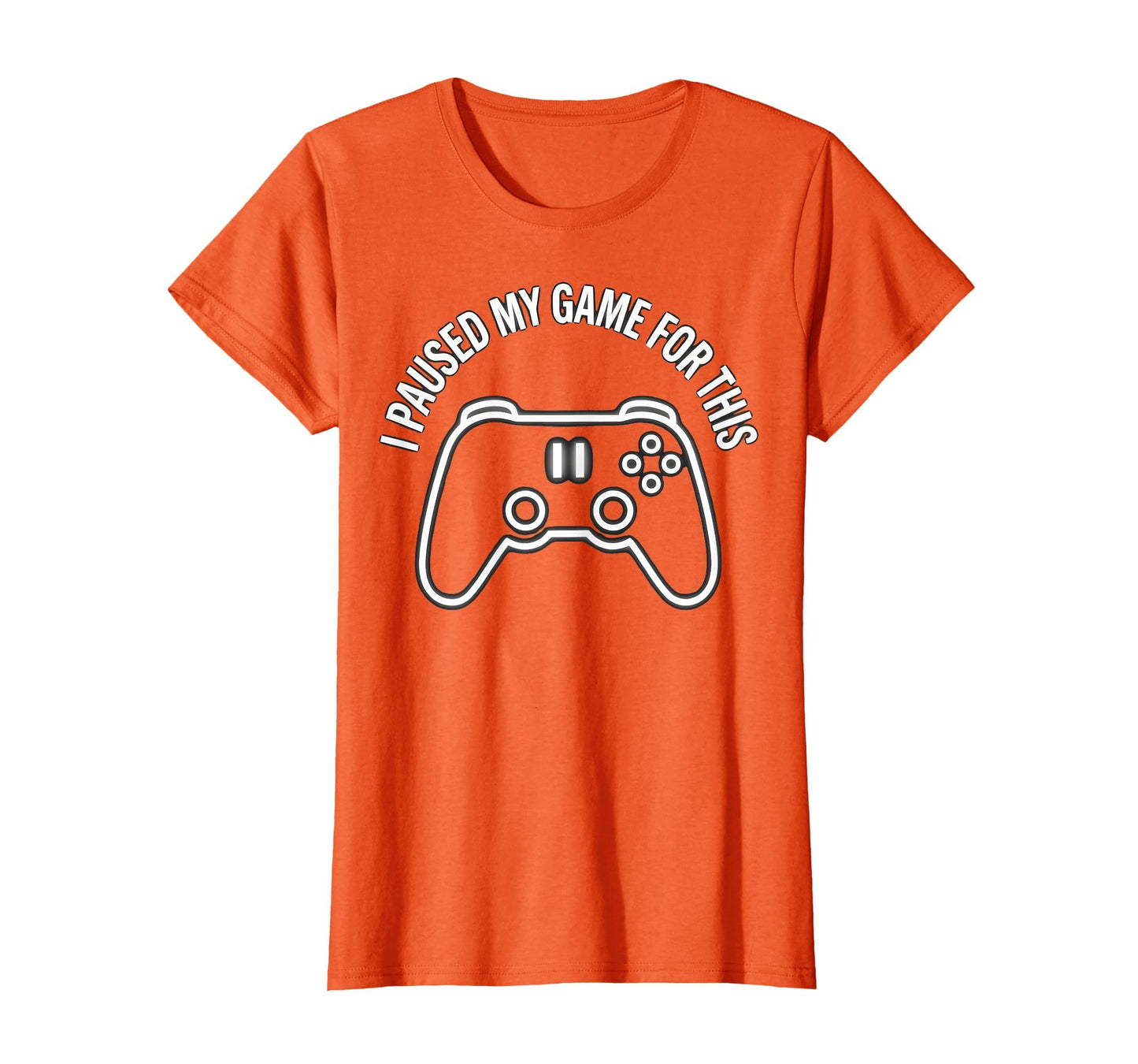 I Paused My Game This Funny Dad T-Shirt - Minimalist Print Men Women - T-Shirt, Sweatshirt, Hoodie