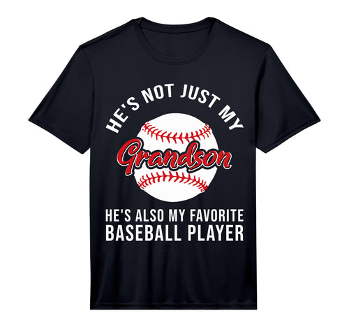 Funny Grandson Baseball Player Fan T-Shirt - Graphic Print for Adults - T-Shirt, Sweatshirt, Hoodie