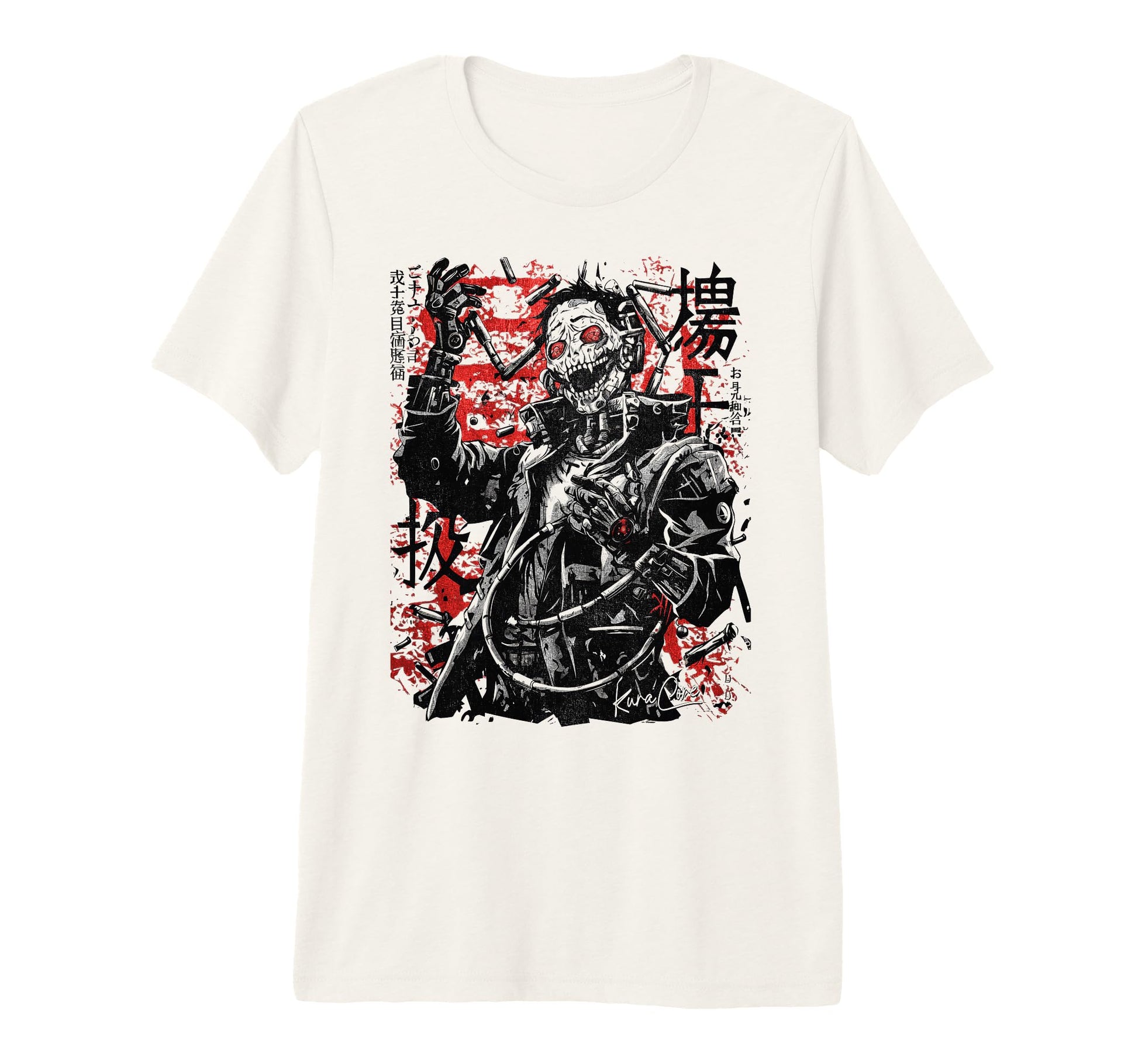 Japanese Streetwear Cyberpunk Y2K T-Shirt - Custom Art Print Men Women - T-Shirt, Sweatshirt, Hoodie