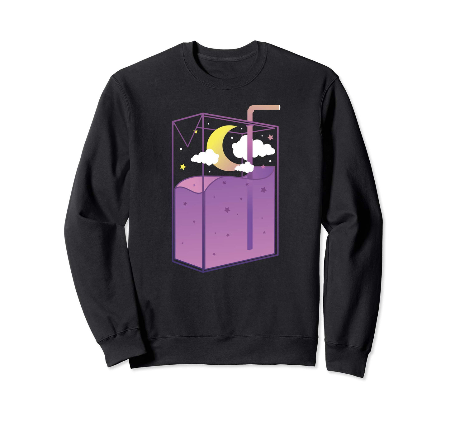 Soft Kawaii Aesthetic Vaporwave Sweatshirt - Minimalist Print for Adults - T-Shirt, Sweatshirt, Hoodie