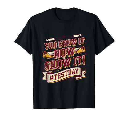 Rock Test Test Day State Testing Teacher T-Shirt - Unique Graphic Unisex - T-Shirt, Sweatshirt, Hoodie