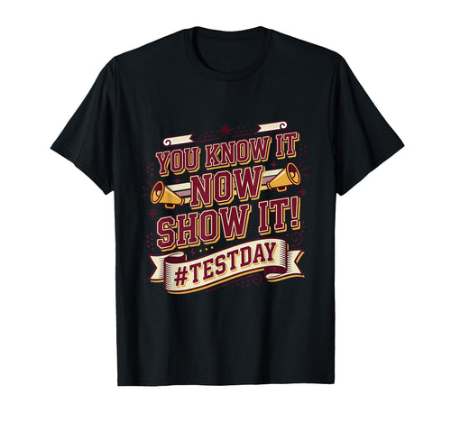 Rock Test Test Day State Testing Teacher T-Shirt - Unique Graphic Unisex - T-Shirt, Sweatshirt, Hoodie