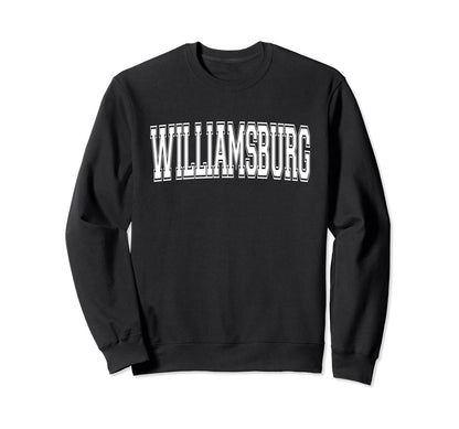 Williamsburg Va Virginia Usa Sweatshirt - Minimalist Print for Adults - T-Shirt, Sweatshirt, Hoodie