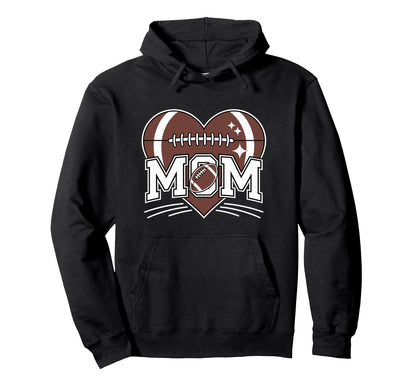 Game Day Team Sports Heart Mothers Day Hoodie - Minimalist Print Men Women - T-Shirt, Sweatshirt, Hoodie