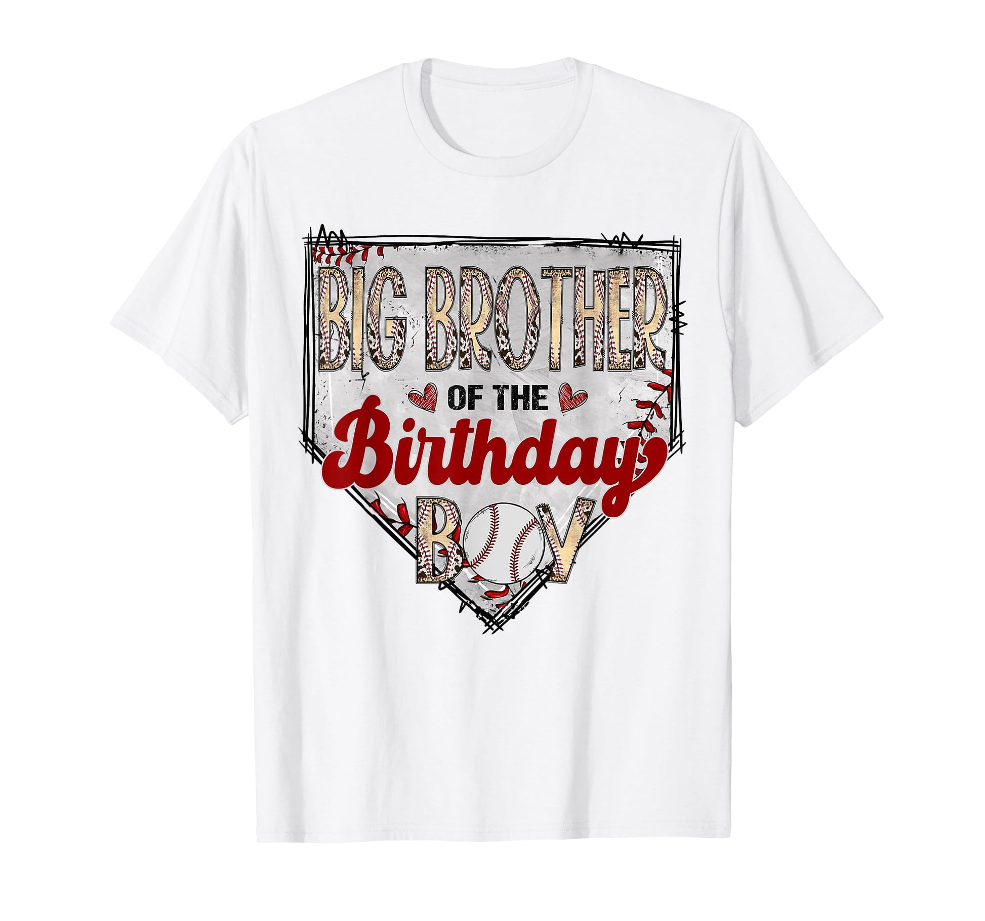 Big Brother Birthday Baseball Lover T-Shirt - Unique Graphic for Adults - T-Shirt, Sweatshirt, Hoodie