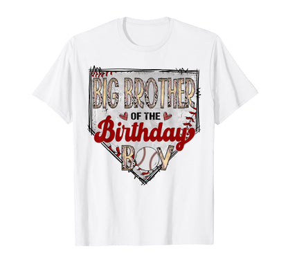 Big Brother Birthday Baseball Lover T-Shirt - Unique Graphic for Adults - T-Shirt, Sweatshirt, Hoodie