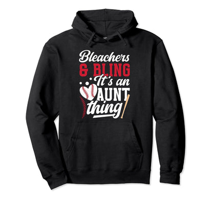 Its Aunt Thing Baseball Aunt Baseball Hoodie - Aesthetic Graphic Men Women - T-Shirt, Sweatshirt, Hoodie