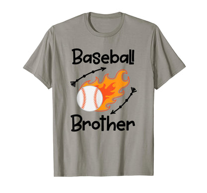 Baseball Brother Baseball Players T-Shirt - Novelty Apparel Men Women - T-Shirt, Sweatshirt, Hoodie