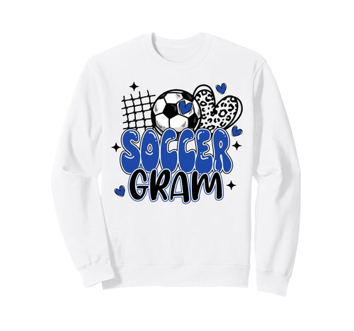 Soccer Gram Leopard Funny Soccer Mama Sweatshirt - Custom Art Print Unisex - T-Shirt, Sweatshirt, Hoodie