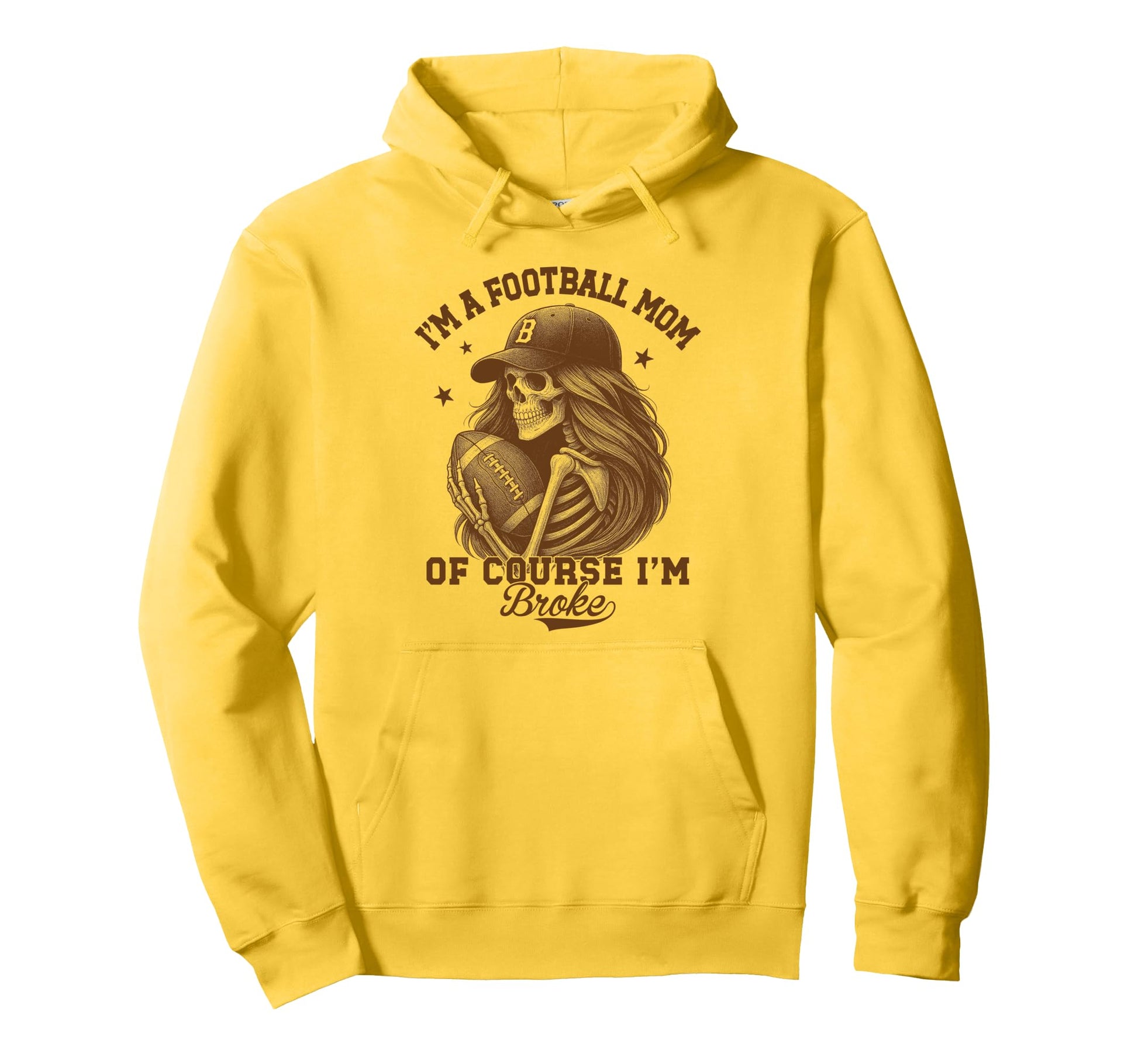 Football Moms Mama Im Football Mom Hoodie - Streetwear Style for Adults - T-Shirt, Sweatshirt, Hoodie