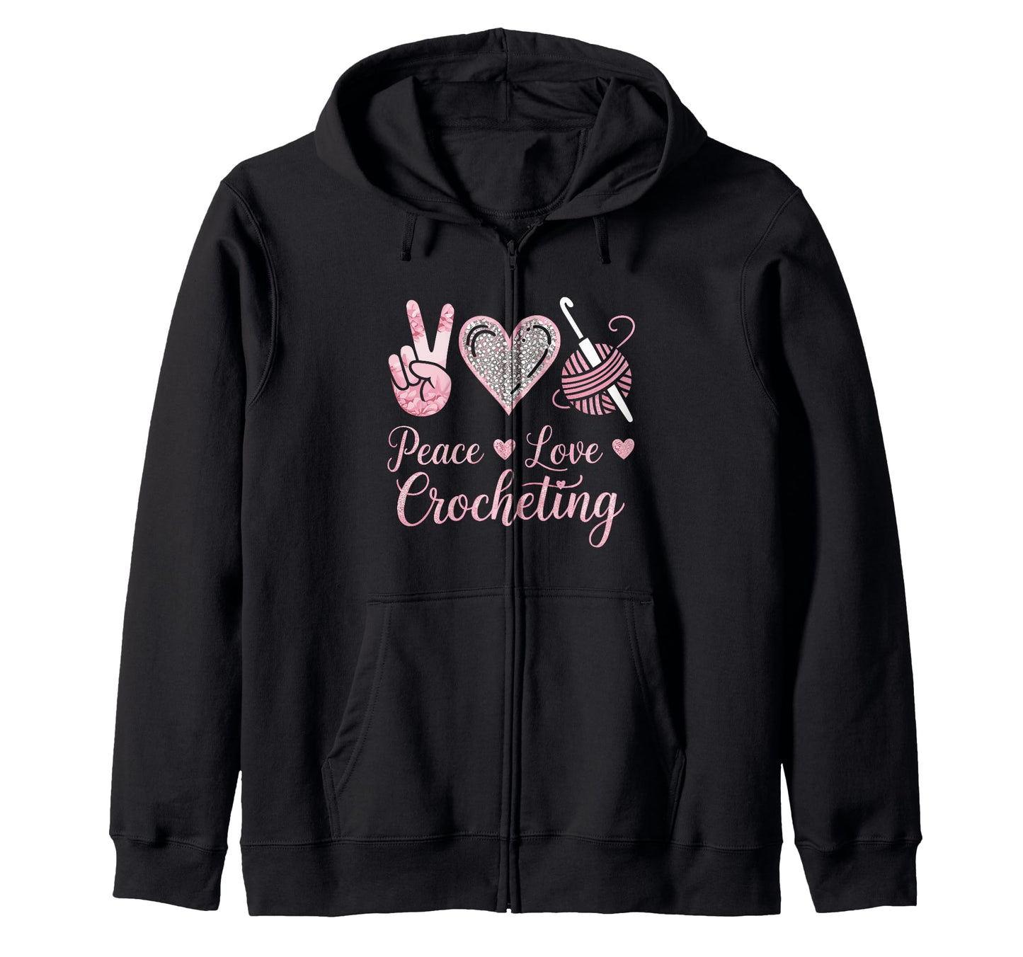Funny Crocheting Crocheter Crochet Hoodie - Novelty Apparel Men Women - T-Shirt, Sweatshirt, Hoodie