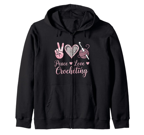 Funny Crocheting Crocheter Crochet Hoodie - Novelty Apparel Men Women - T-Shirt, Sweatshirt, Hoodie