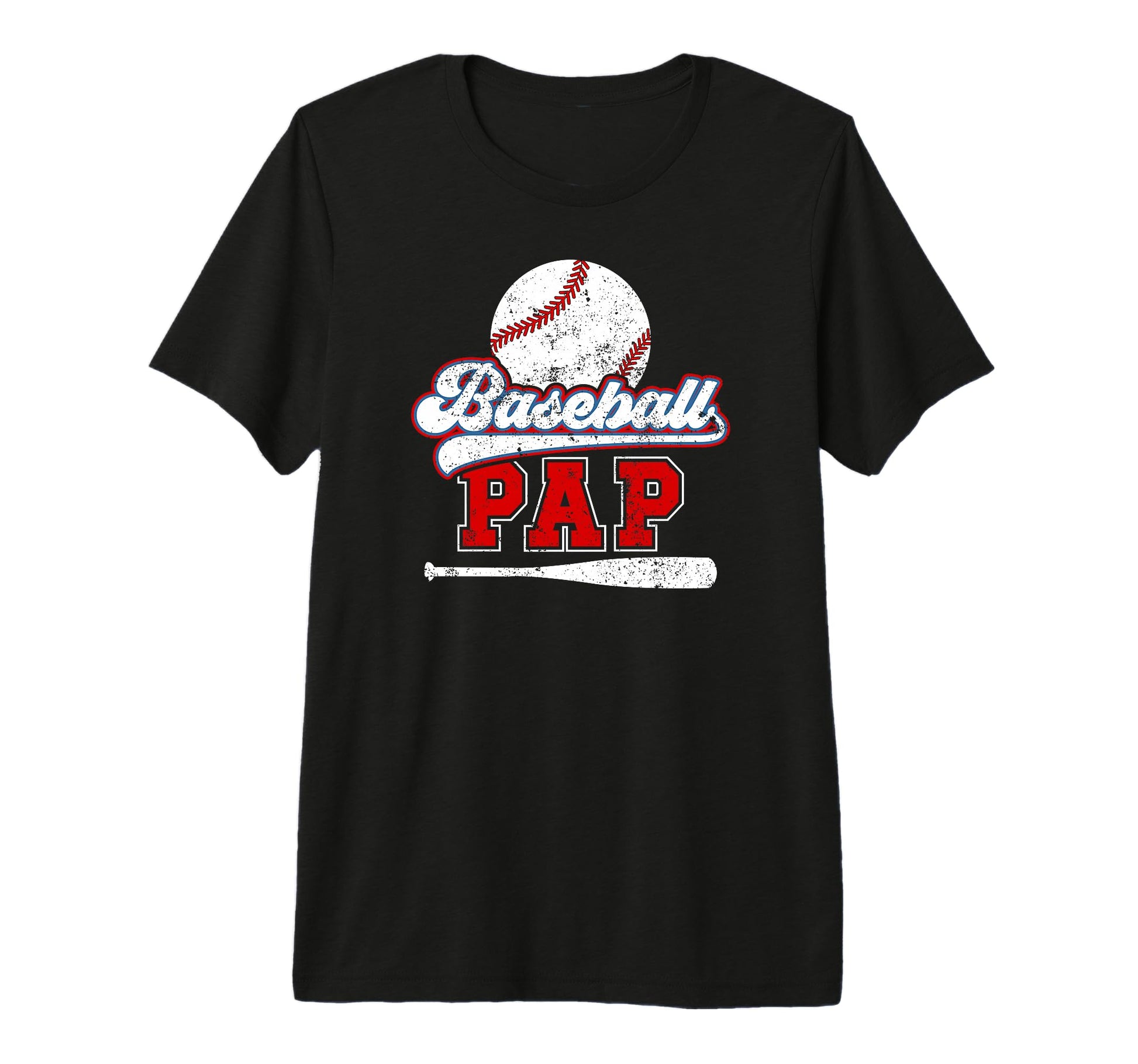 Mens Baseball Pap Grandpa Best Pap T-Shirt - Trendy Graphic Unisex - T-Shirt, Sweatshirt, Hoodie