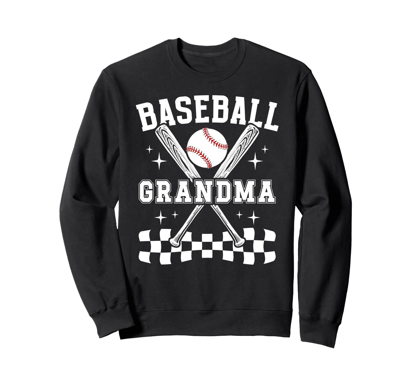 Baseball Grandma Baseball Player Sweatshirt - Fun Novelty Design Unisex - T-Shirt, Sweatshirt, Hoodie