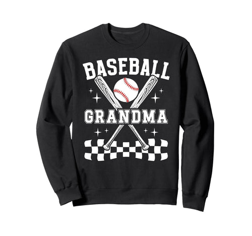 Baseball Grandma Baseball Player Sweatshirt - Fun Novelty Design Unisex - T-Shirt, Sweatshirt, Hoodie