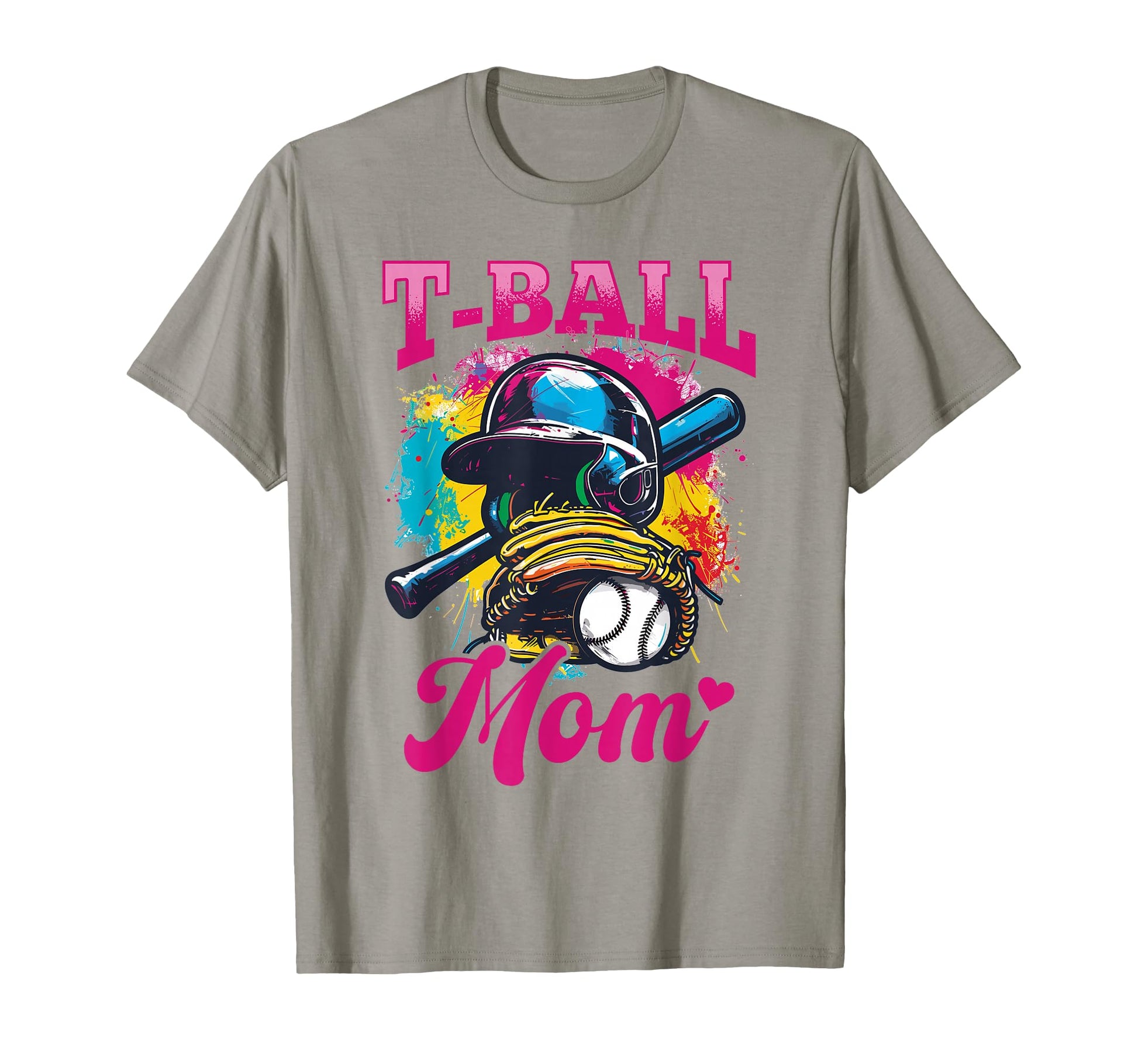 Baseball Player Game Day T Ball Mom T-Shirt - Minimalist Print Unisex - T-Shirt, Sweatshirt, Hoodie