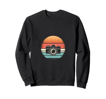 Camera Sunset Hoodie - Novelty Apparel for Adults - T-Shirt, Sweatshirt, Hoodie