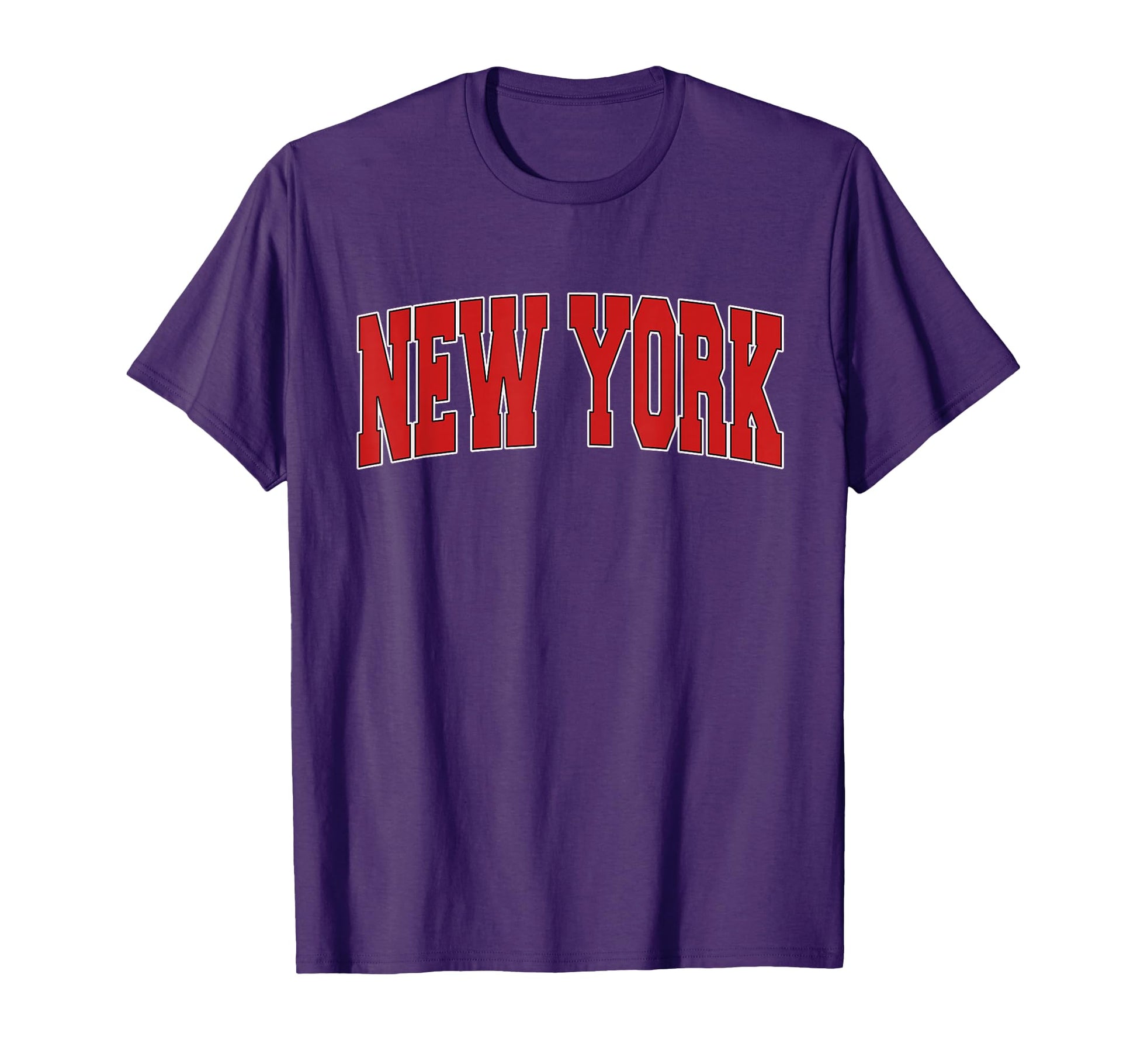 New York Usa State Ny Varsity T-Shirt - Casual Everyday Wear for Adults - T-Shirt, Sweatshirt, Hoodie