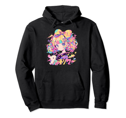 Kawaii Anime Waifu Japan Manga Hoodie - Fun Novelty Design for Adults - T-Shirt, Sweatshirt, Hoodie