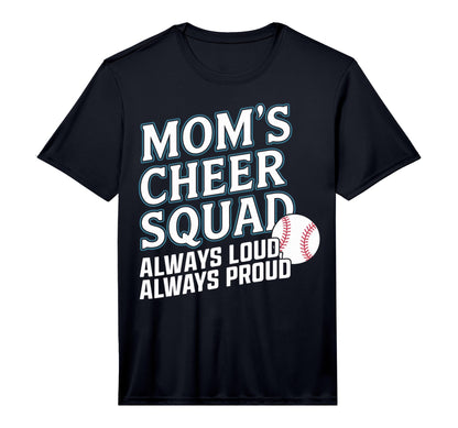 Moms Cheer Squad Performance T-Shirt - Unique Graphic Men Women - T-Shirt, Sweatshirt, Hoodie