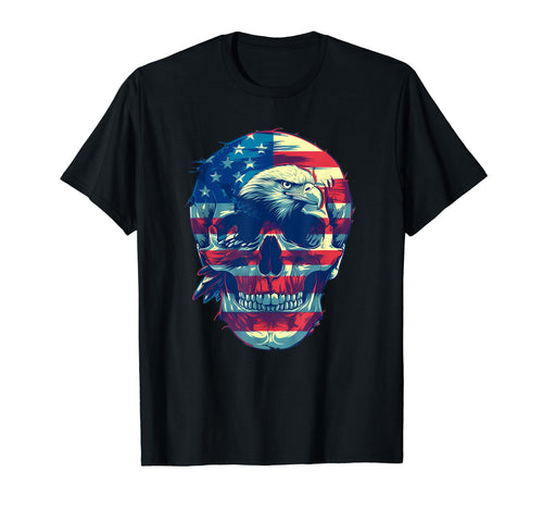 Grunt Patriotic American Bald Eagle T-Shirt - Custom Art Print for Adults - T-Shirt, Sweatshirt, Hoodie