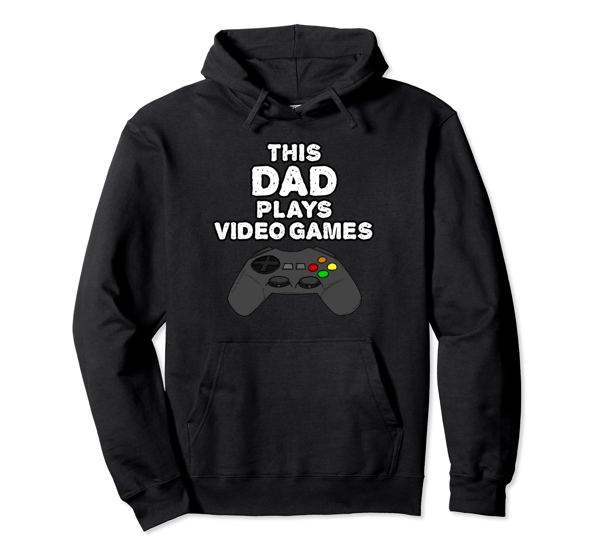 This Dad Plays Video Games Fathers Day Hoodie - Trendy Graphic for Adults - T-Shirt, Sweatshirt, Hoodie