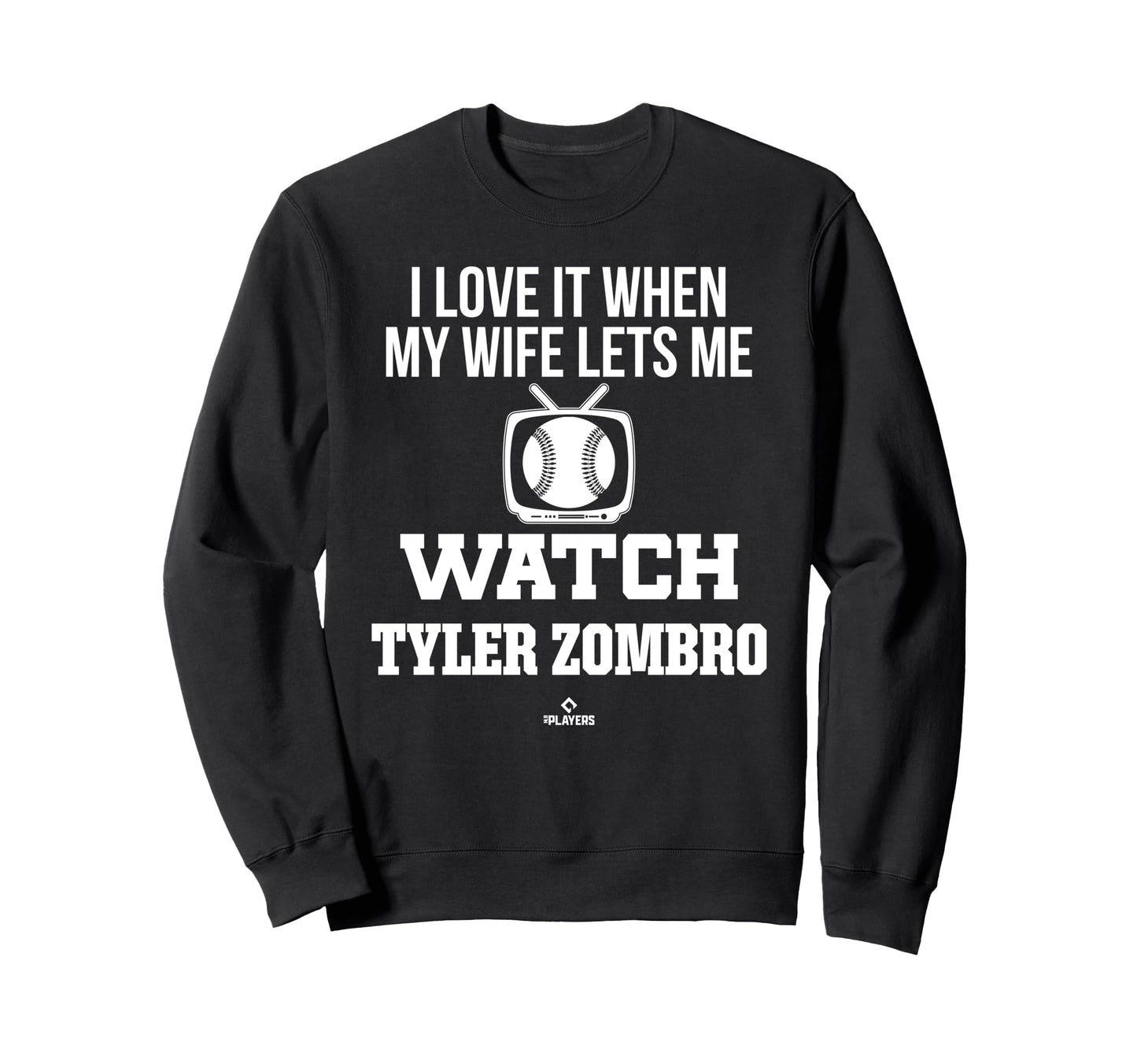 My Wife Lets Me Watch Tyler Zombro Sweatshirt - Minimalist Print Men Women - T-Shirt, Sweatshirt, Hoodie