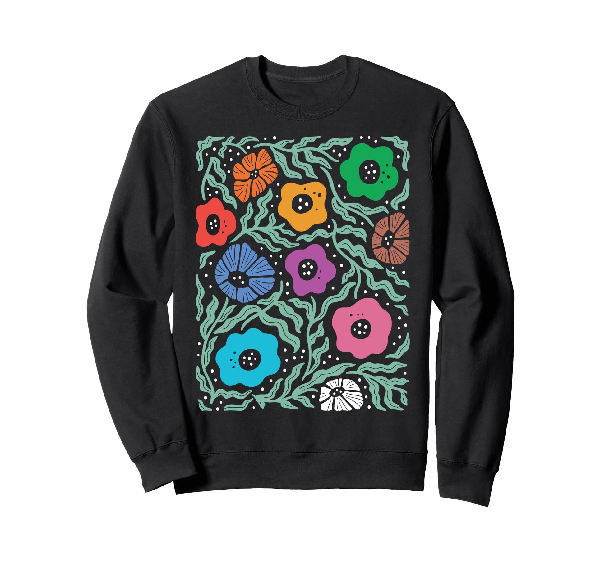 Subtle Pride Wildflower Lgbt Sweatshirt - Fun Novelty Design Men Women - T-Shirt, Sweatshirt, Hoodie