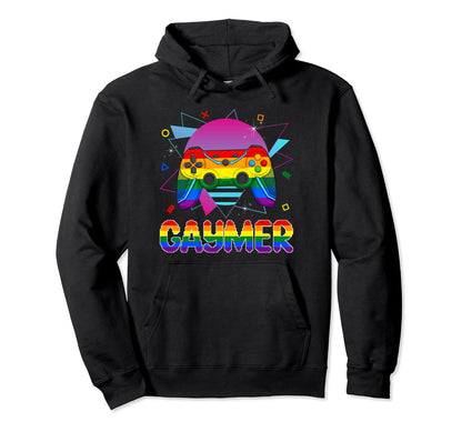 Gaymer Gamer Gaming Lover Gay Lgbtq Hoodie - Streetwear Style Men Women - T-Shirt, Sweatshirt, Hoodie