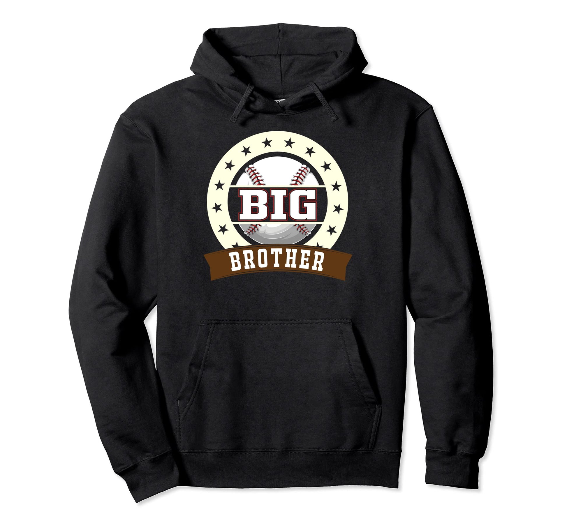 Big Brother Baseball Son Baseball Fan Hoodie - Novelty Apparel Unisex - T-Shirt, Sweatshirt, Hoodie