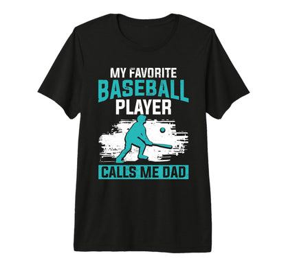 Fathers Day Baseball Dad Parent Tri T-Shirt - Aesthetic Graphic Unisex - T-Shirt, Sweatshirt, Hoodie