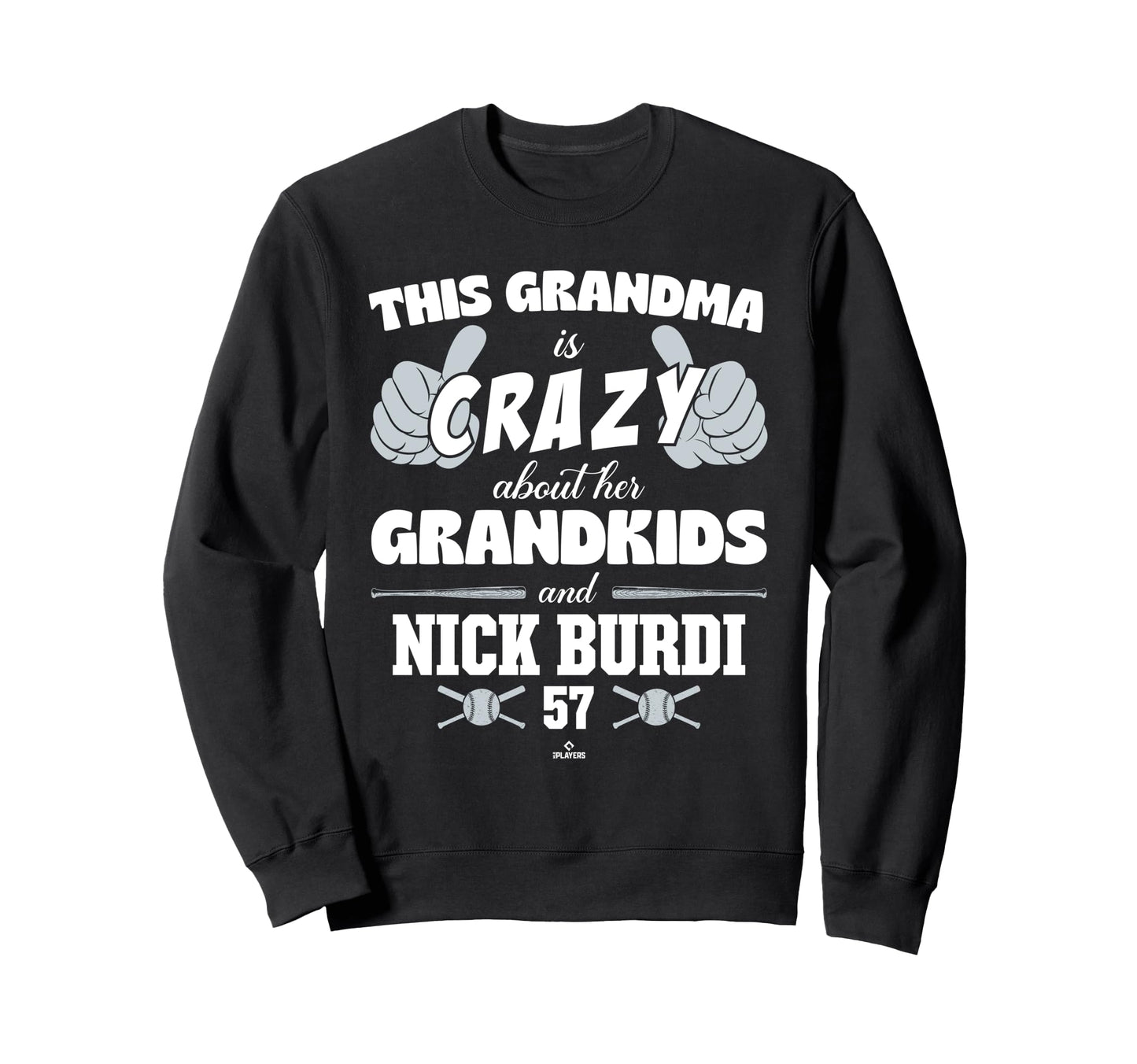 Grandma Crazy Nick Burdi New Sweatshirt - Fun Novelty Design Men Women - T-Shirt, Sweatshirt, Hoodie