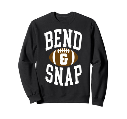 Funny Game Touchdown Season Bend Sweatshirt - Unique Graphic for Adults - T-Shirt, Sweatshirt, Hoodie