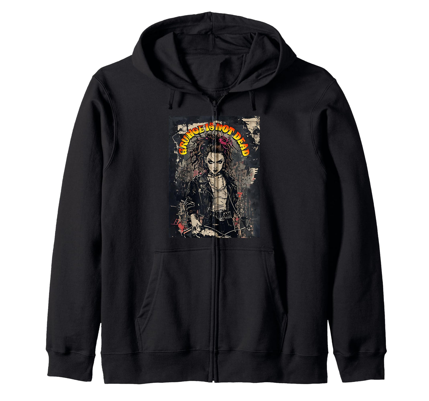 Punk Musik 90S Melancholie Geschenkidee Hoodie - Unique Graphic Men Women - T-Shirt, Sweatshirt, Hoodie