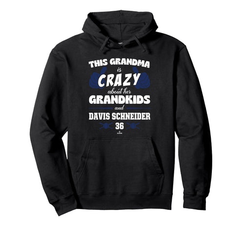 Grandma Crazy Davis Schneider Toronto Hoodie - Novelty Apparel for Adults - T-Shirt, Sweatshirt, Hoodie
