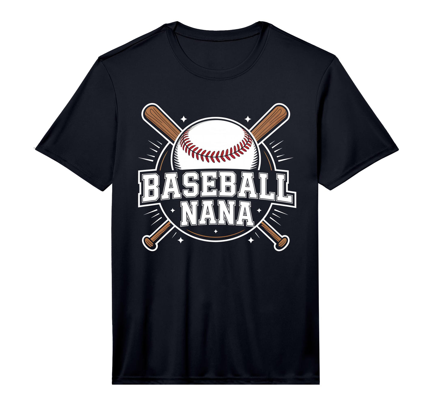 Mens Baseball Nana Grandma Softball T-Shirt - Trendy Graphic for Adults - T-Shirt, Sweatshirt, Hoodie