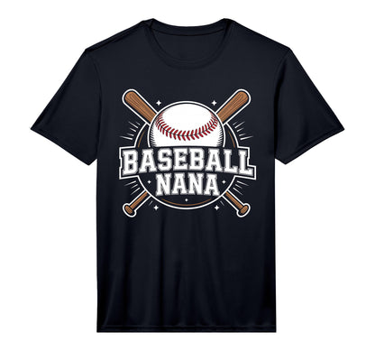 Mens Baseball Nana Grandma Softball T-Shirt - Trendy Graphic for Adults - T-Shirt, Sweatshirt, Hoodie