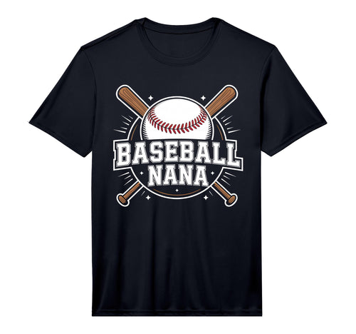 Mens Baseball Nana Grandma Softball T-Shirt - Trendy Graphic for Adults - T-Shirt, Sweatshirt, Hoodie