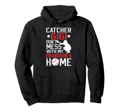 Baseball Catcher Gigi Funny Gigi Hoodie - Custom Art Print for Adults - T-Shirt, Sweatshirt, Hoodie