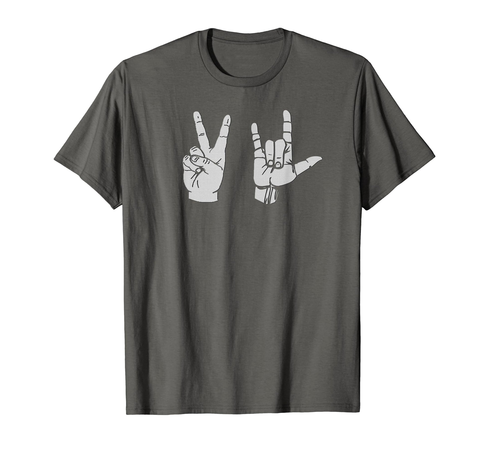 Peace And Love Asl T-Shirt - Unique Graphic Unisex - T-Shirt, Sweatshirt, Hoodie