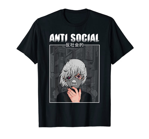 Sad Anime Japanese Art Harajuku T-Shirt - Fun Novelty Design Unisex - T-Shirt, Sweatshirt, Hoodie