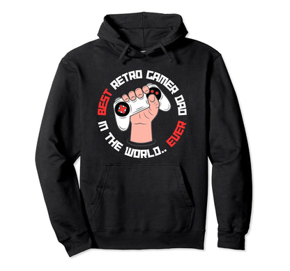 Fathers Day Video Game Player Gamer Hoodie - Fun Novelty Design Unisex - T-Shirt, Sweatshirt, Hoodie