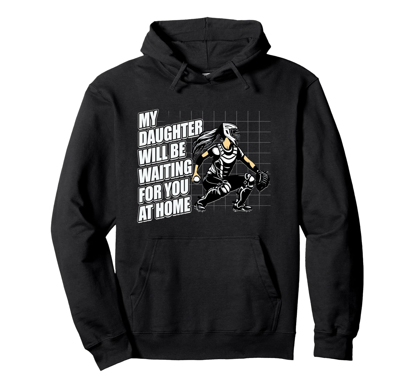 Softball Catcher Proud Mom And Dad Game Hoodie - Novelty Apparel Men Women - T-Shirt, Sweatshirt, Hoodie
