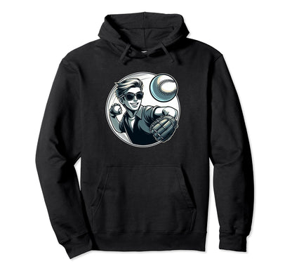 Stylish Baseball Player Brother Fan Hoodie - Streetwear Style for Adults - T-Shirt, Sweatshirt, Hoodie